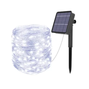 Solar Fairy Lights Outdoor |LED Solar String Lights Garden 8 Modes Copper Wire Fairy Lights Decorative String Lights