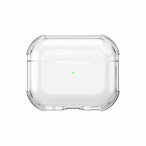 Soft TPU Transparent Protective Case Compatible with AirPods Pro