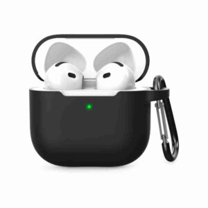 Soft Silicon Case Compatible with AirPods 4th Generation (2024)